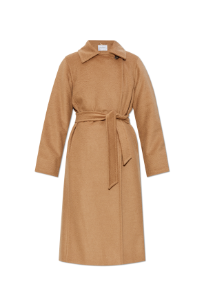 Beige Coat Artur Max Mara - Vitkac Italy